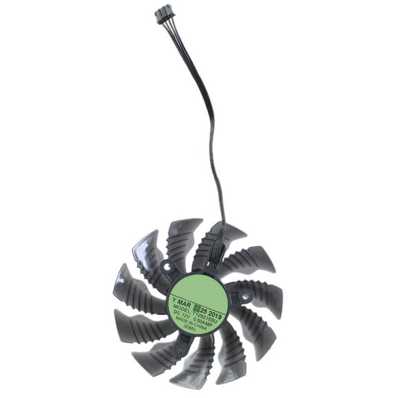 T129215SU 87mm Graphics Card Fan for 1060 1080 1070 1070Ti RX 480 580 980 Ti R9 390X 390 Graphics Card Cooling Fan