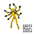 thumbnail image 1 of T13 3d Action Figure Set, 3d Printed T13 Multi-Jointed Movable Robot, Lucky 13 for Collectors Desktop Decorations,Creative Assembly And Decompression Toys B, 1 of 2