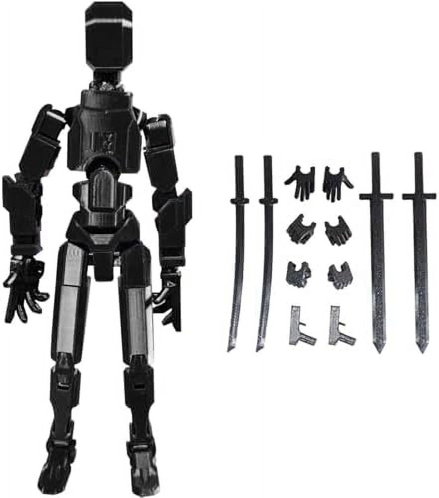 T13 Action Figure, 3D Printed MultiJointed Movable, T13 MultiJoint