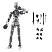 T13 Action Figure 3rd Gen, Titan 13 Robot Action Figure, 3D Printed Robot 13 Action Figure, Articulated Movable Dummy Model, Full Body Stress Relief