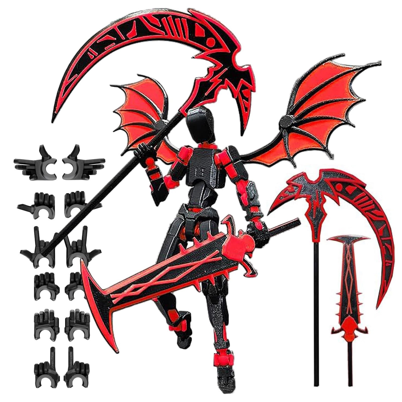 T13 Action Figure(Assembly Completed) 13 Robot Action Figure 3D Printed