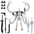 T13 Action Figure,Assembly Completed 3D Printed T13 Multi-Jointed ...