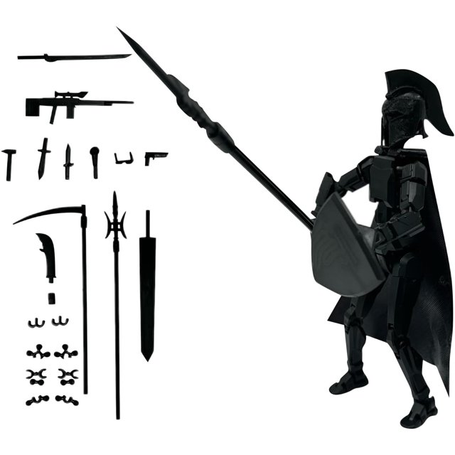 T13 Action Figure, Dummy 13 MultiJointed Figures, Creative Titan 13