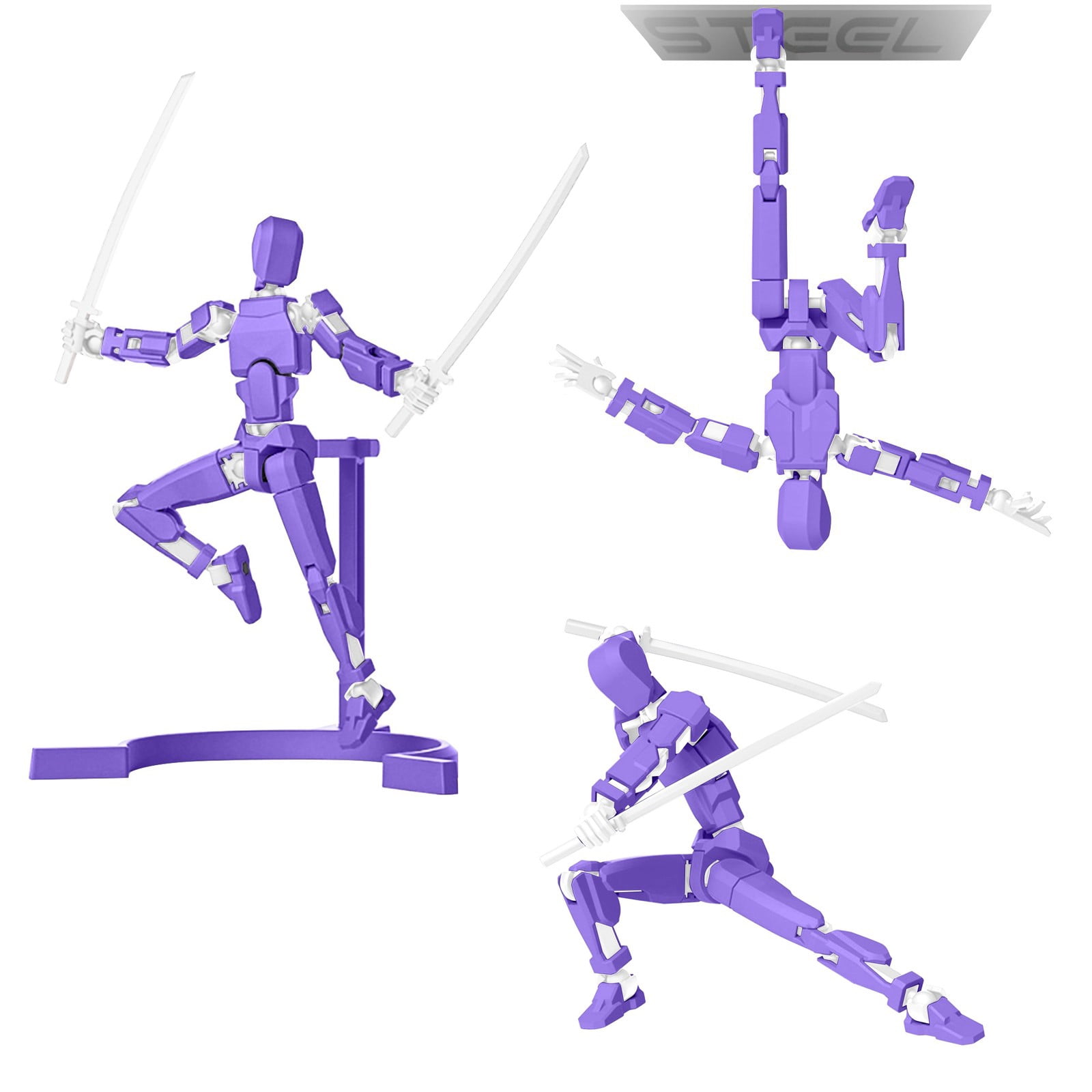 CANRNYACBZ T13 Action Figurine 8 pcs – Figurines d'Action T13 Imprimées en 3D, Articulées, Multi-Joints, Custom Figure, Wobbly Figure, Stop Motion, Desktop-Déco pour Enfants et Adultes CANRNYACBZ T13 Action Figurine 8 pcs – Figurines d'Action T13 Imprimées en 3D, Articulées, Multi-Joints, Custom Figure, Wobbly Figure, Stop Motion, Desktop-Déco pour Enfants et Adultes