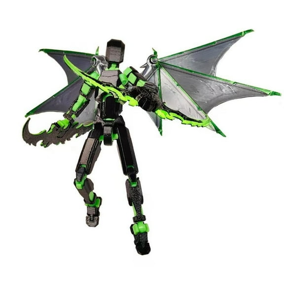 T13 Action Figure,Mobile Doll Set, 3D Printed Titan Robot Mobile Doll, Posable Mobile Doll, Suitable For Collectors, Desktop Decoration