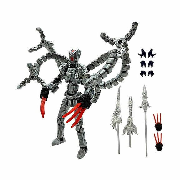 T13 Action Figure Set 13 Action Figure - (Fully Assembled) Titan 13 Action Figure, T13 Action Figure 3D Printed Multi-Jointed Action Figure, Action Figure Desktop Decoration