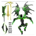 thumbnail image 1 of T13 Action Figure Set, Poseable Action Figures with Weapons, Lucky 13 for Collectors Desktop Decorations,Creative Assembly And Decompression Toys Green, 1 of 4
