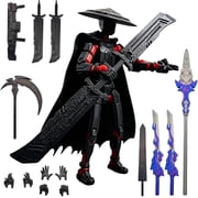 T13 Action Figures Assembly Completed, 3D Printed Toys, Multi-Jointed Movable Dummy 13 Mobile Robot, 3D Printed Action Figure, Desktop Decoration for for Office and Home, Gift for Collectors