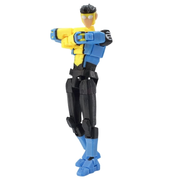 T13 Action Figurines Dummy 13 Multi Jointed 3D Printed Figure Set Collectible Display Model