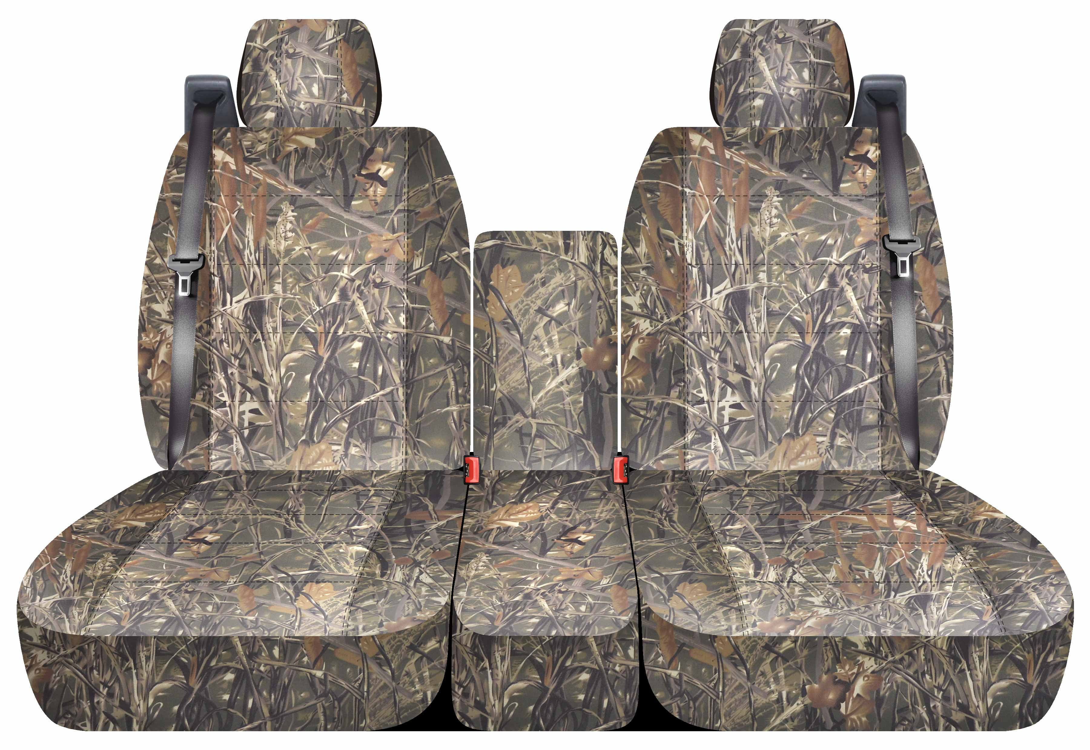 Designcovers 200408 Ford F150 Camo 40/20/40 Front Seat Covers