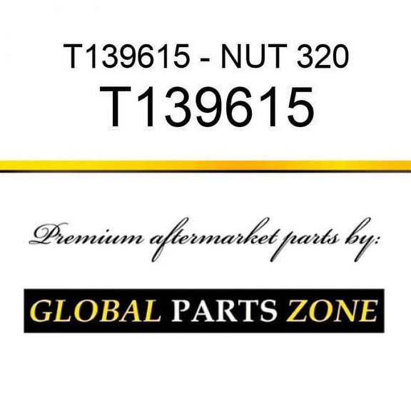 T139615 - NUT 320/325 - 20X1.5 fits Caterpillar (CAT)