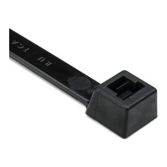 T150XL0HSX2 - Hvy Duty Cble Tie 43.1in L UL Rated 175lb TS PA66HS Blck (25 EA)