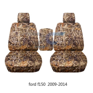 Designcovers Duck Hunt Camo Bench Seat Covers For 2001-2004 Toyota Tacoma - With Console Cover