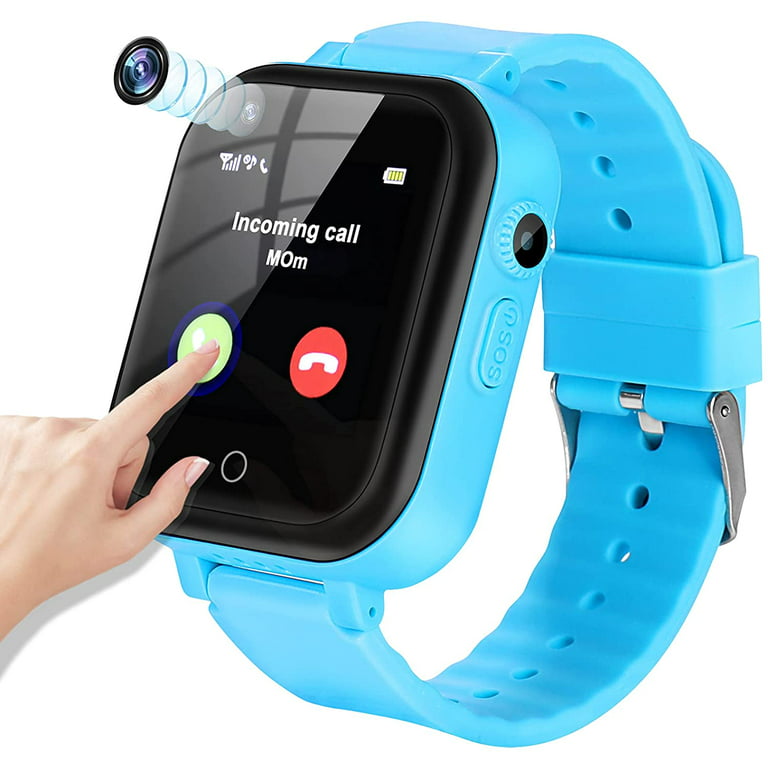 4G Kids Smartwatch with GPS Tracker Texting and Calling,Smart Watch for  Kids,2 Way Call Camera Voice & Video Call SOS Alerts Smart Watch Smartphone  Cell Phone Wrist Watch,4-12 Years Boys Girls Gifts 