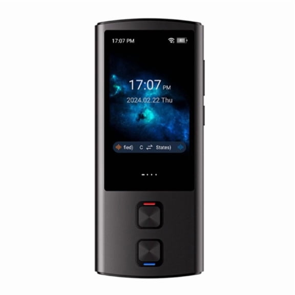 T17 138 Multi-Language 2-Way Translator Support Voice Recording Photo Translate WIFI ChatGPT Online/Offline Translation