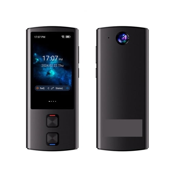 T17 Smart Voice Translator with Offline Arabic Translation, WiFi Enabled Portable Language