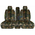 thumbnail image 1 of Fits 2011-2014 Ford F-150 Camo Seat Covers 40/20/40 Bench 3 HR Solid Console:Real Tree, 1 of 5
