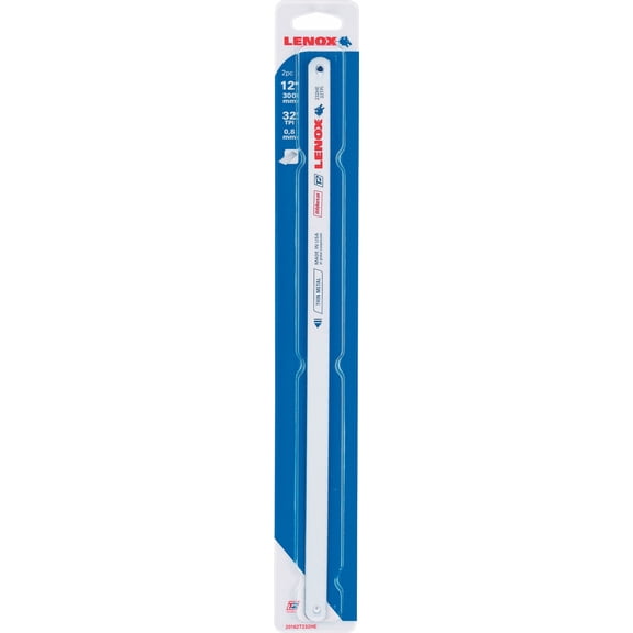 T2 Bi-Metal Hacksaw Blade - Single Pack Heavy-Duty Construction, Professional Use