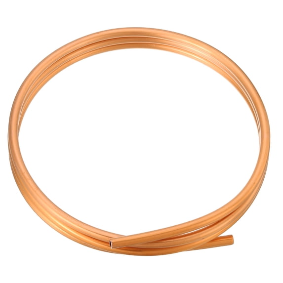 T2 Copper Tubing 0.2"ID x 5/16"OD x 6.7Ft, 99% Pure Copper Refrigeration Tube Seamless Flexible Coil Pipe