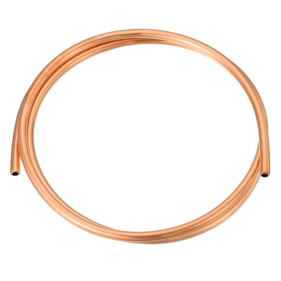 T2 Copper Tubing 0.24"ID x 13/32"OD x 6.7Ft, 99% Pure Copper Refrigeration Tube Seamless Flexible Coil Pipe