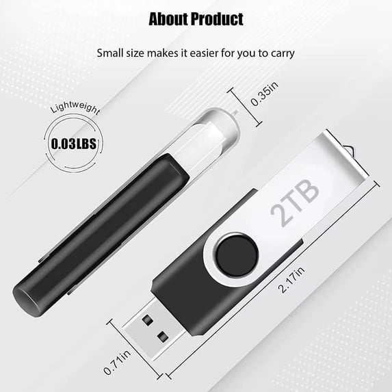 T2 Portable External Drive 3.0 Backup Drive Storage Data for PC/Laptop