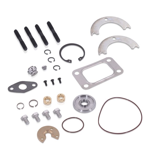 For T2 T25 T28 Turbocharger Complete Turbo Rebuild Rebuilt Repair Overhaul Parts Service Upgrade Kit Gaskets Seals Bearing Set - JDM DSM SR20 CA18 KA24 S13