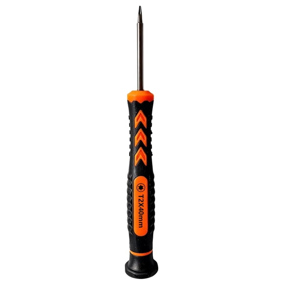 T2 Torx Screwdriver S2 High Alloy Steel Head Magnetic Tip Rotating Cap, 1.55-inch Blade Length
