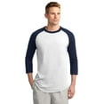 thumbnail image 1 of T200 Sport-Tek Men's Softball Shirt Colorblock Raglan Jersey, 1 of 6