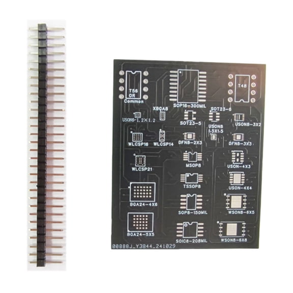 T22 Chip Read Write BIOS T22 Chip Adapter with Metal Contacts for Reliability Electrical Connection and Errors