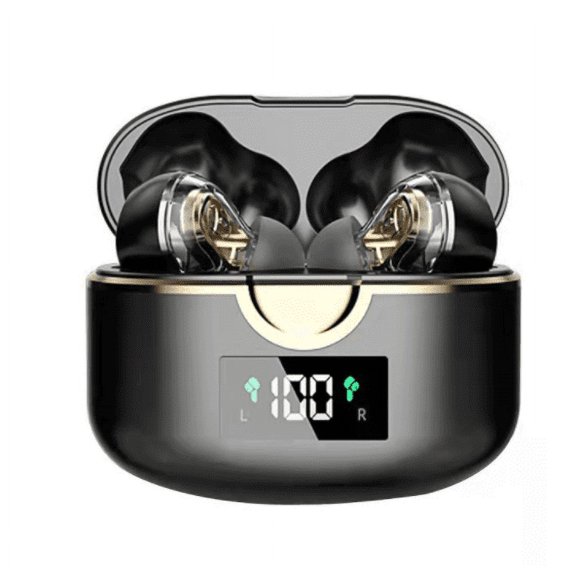 T22 Digital Display Wireless Tws Bluetooth Headset Binaural Sports In-ear Dual Dynamic Headset