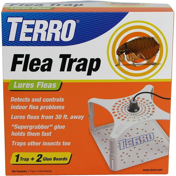 T230 Indoor Electric Flea Trap and Killer - Refillable Flea Traps for Inside Your Home