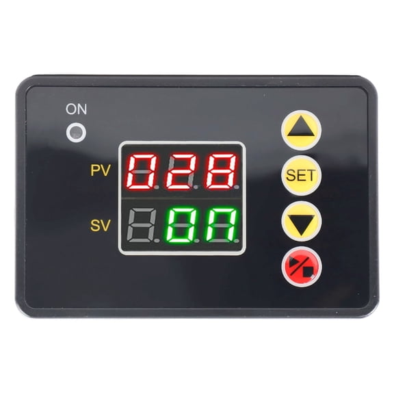 T2310 Digital Timer Relay Switch 12V 24V 220V Black