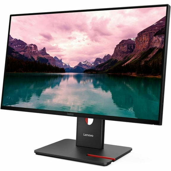 Lenovo ThinkVision T24-40 24" Class Full HD LED Monitor - 16:9 - Raven Black - 23.8" Viewable - In-plane Switching (IPS) Technology - WLED Backlight - 1920 x 1080 - 16.7 Million Colors - 250 Nit - ...