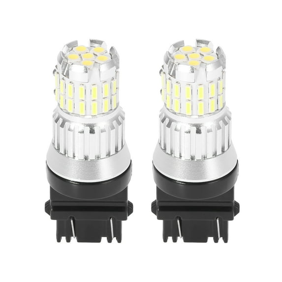 T25 3157 White LED Light Bulbs Replacement Universal for Turn Signal Light 2 Pcs