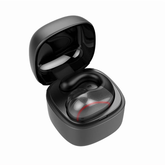 T25 Over-ear Bluetooth 5.0 Single-ear Invisible Wireless Earphone High Definition Call Super Long Standby Bone Conduction Earphone