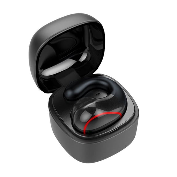 T25 Over-ear Bluetooth 5.0 Single-ear Invisible Wireless Earphone High Definition Call Super Long Standby Bone Conduction Earphone