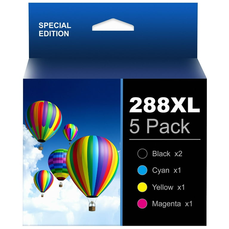 T288XL 288XL Ink Cartridge Combo Pack Replacement for Epson 288