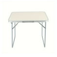 thumbnail image 1 of T2Raiwy 28* 20 * 23in Folding Portable Camping Table Aluminum Outdoor Table  Fold Up Lightweight Table, 1 of 9