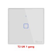 T2UK 433Mhz RF WiFi Smart Wall Touch Switch Time Scheduled Work With eWeLink APP Voice Control via Alexa Google Home