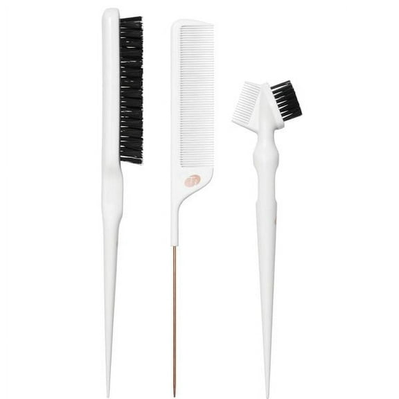 T3 Detail Set with Pintail Comb, Edge Brush, and Teasing Brush