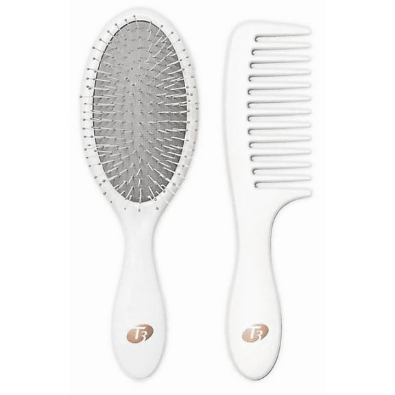 T3 Detangle Duo Detangling brush and shower comb set