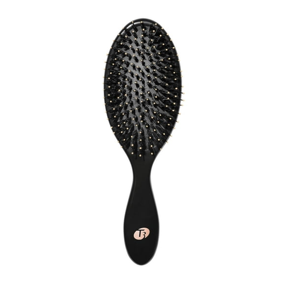 T3 Polish & Shine Premium Vegan Boar and Nylon Oval Brush