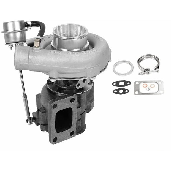 T3 T04E V-BAND Turbocharger Turbo .63 A/R .5A/R Internal Wastegate