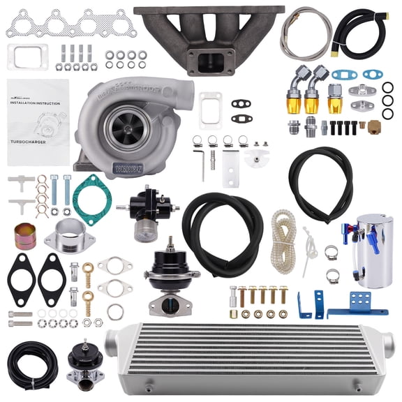 T3 Turbo Kit For Honda D Series D15Z1 D16Z6 D16Y7 D16Y5 D16Y8 D15B8 D15B7 8PCS