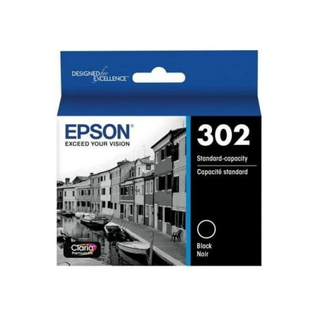 Epson - 302 Standard Capacity Ink Cartridge - Black