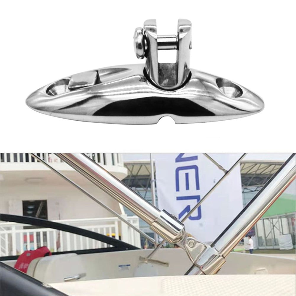 T316 Stainless Steel QUICK RELEASE Deck Hinge Mount Bimini Top Marine Hardware