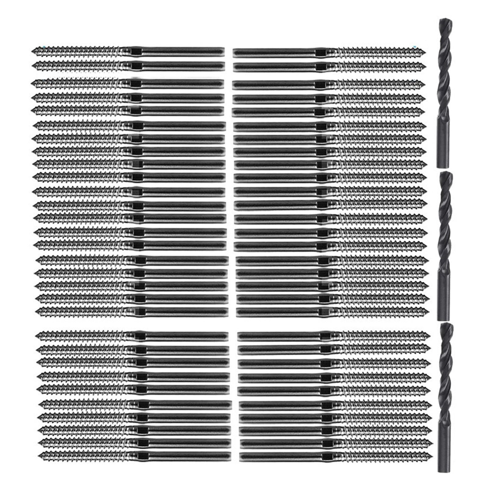 T316 Stainless Steel Right&Left Handed Thread Swage Lag Screws for Wood ...