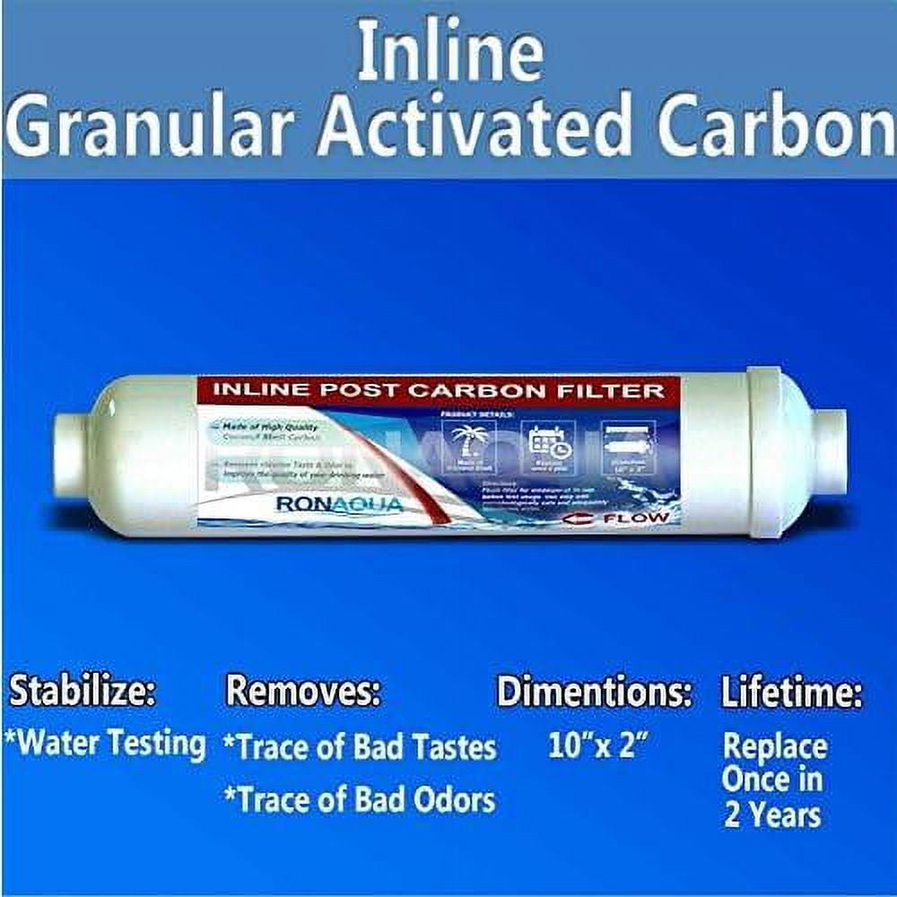 T33 Inline Cocot Grade Activated Carbon Pre/Post Membrane Filter For