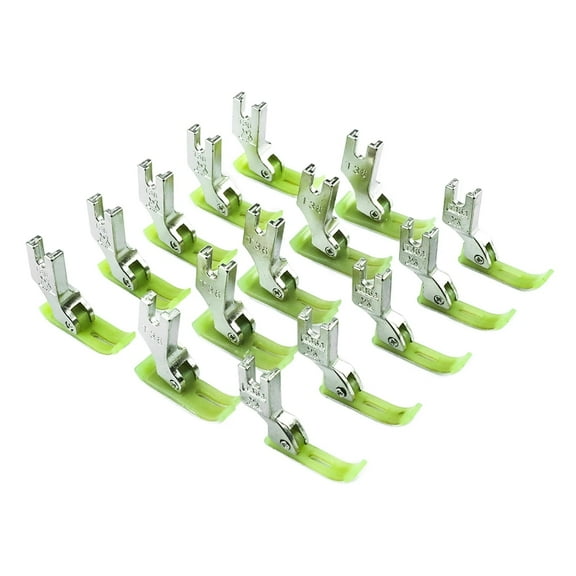 T360 + T361 + T363 Plastic Zipper Presser Foot For Industrial Lockstitch Sewing Machines JUKI BROTHER JACK (15 Pieces/Lot)