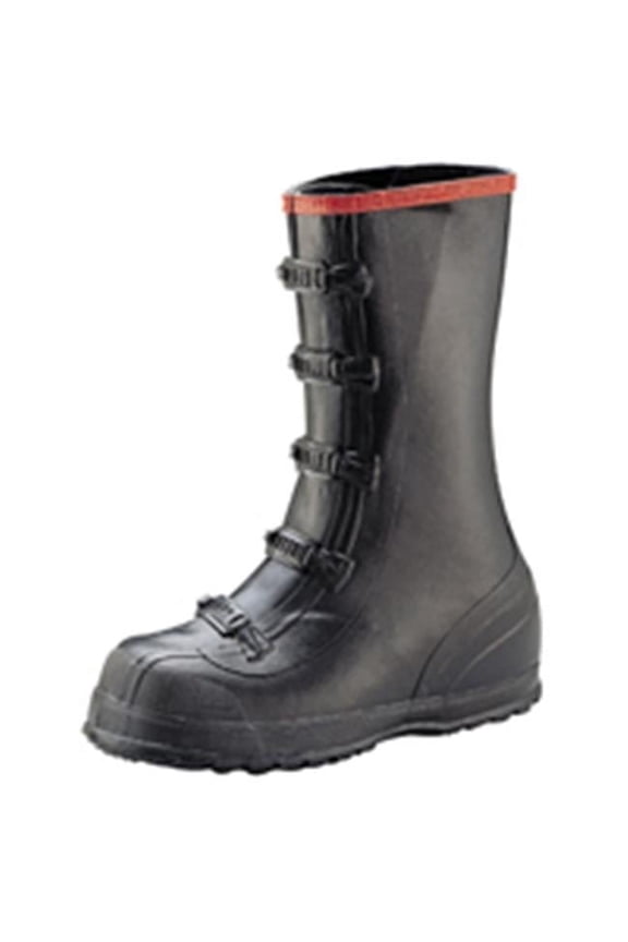 T369-12 Black 5-Buckle Overboot 12